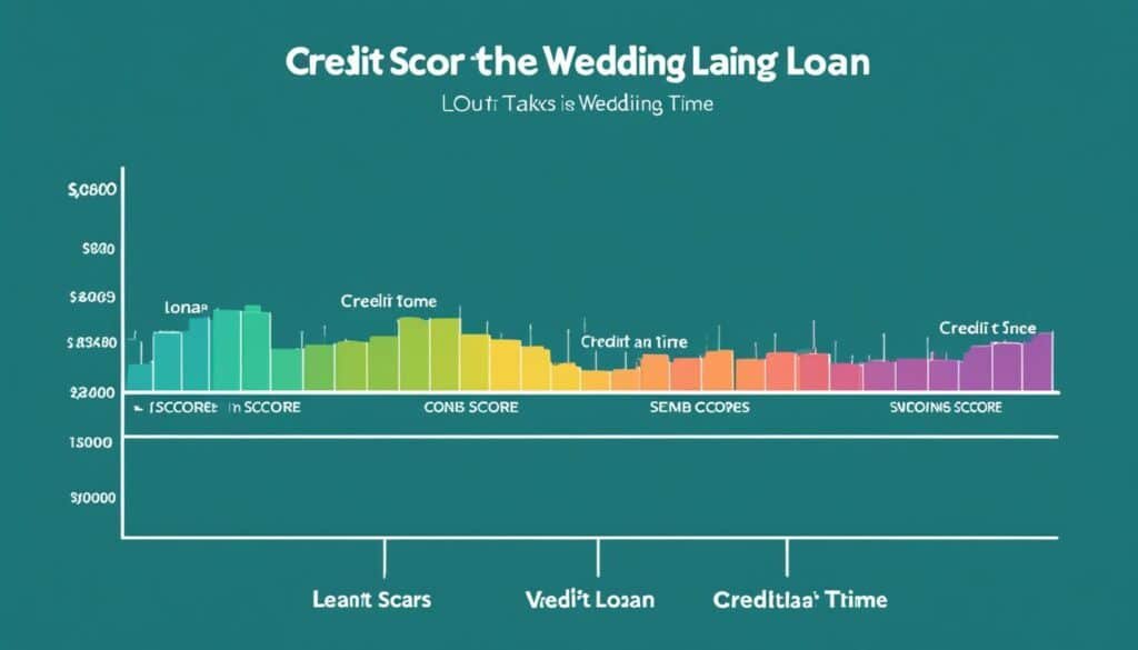 wedding loan impact on credit score